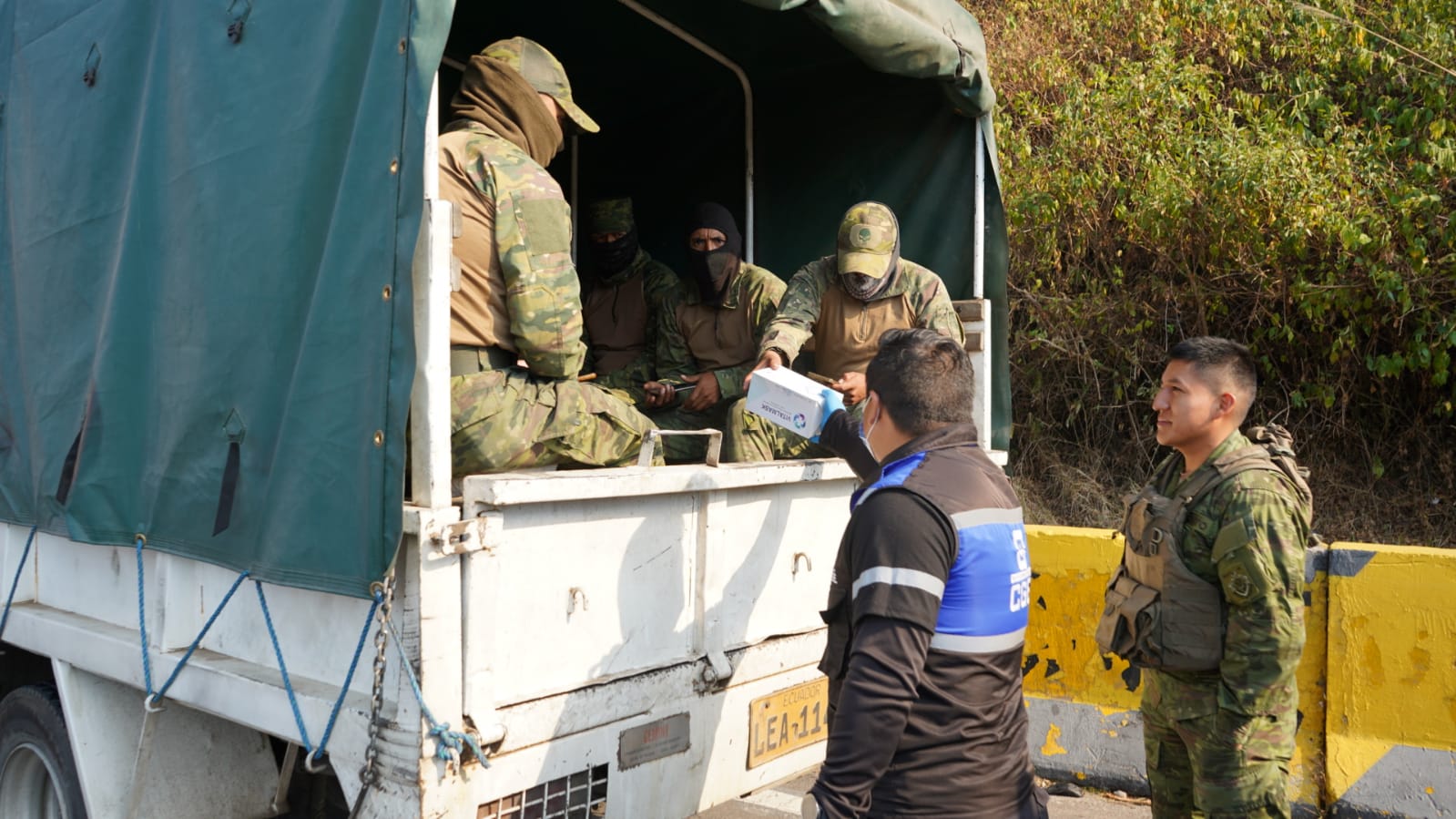 Voluntarios de la fundación Consulting Group brindaron apoyo humanitario durante el paro nacional